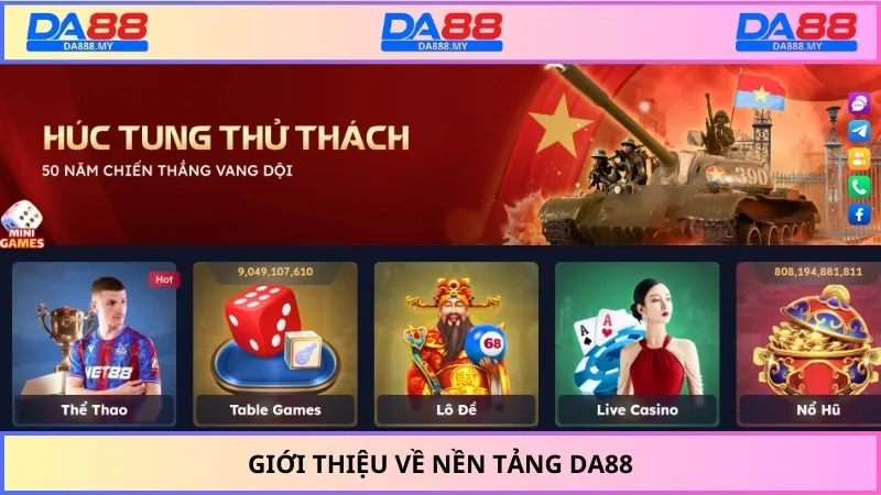 Giới thiệu về nền tảng DA88