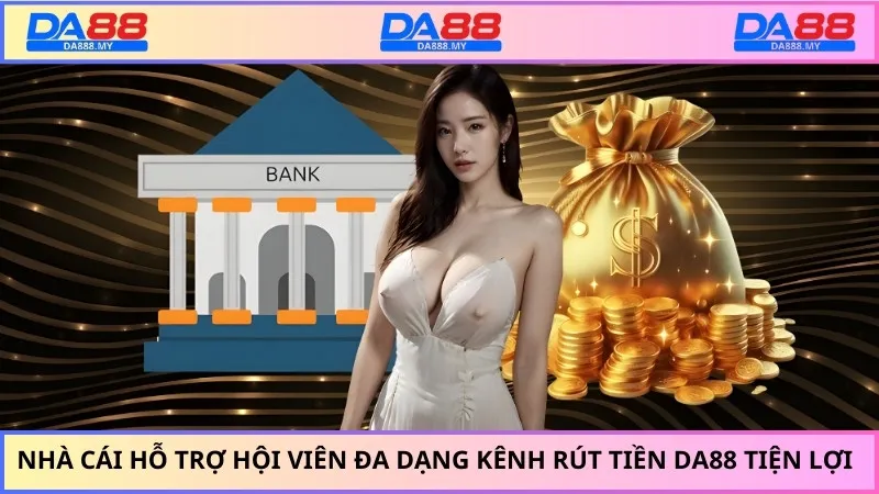 Nhà cái hỗ trợ hội viên đa dạng kênh rút tiền DA88 tiện lợi