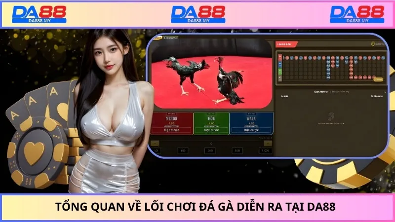 Tổng quan về lối chơi đá gà diễn ra tại DA88